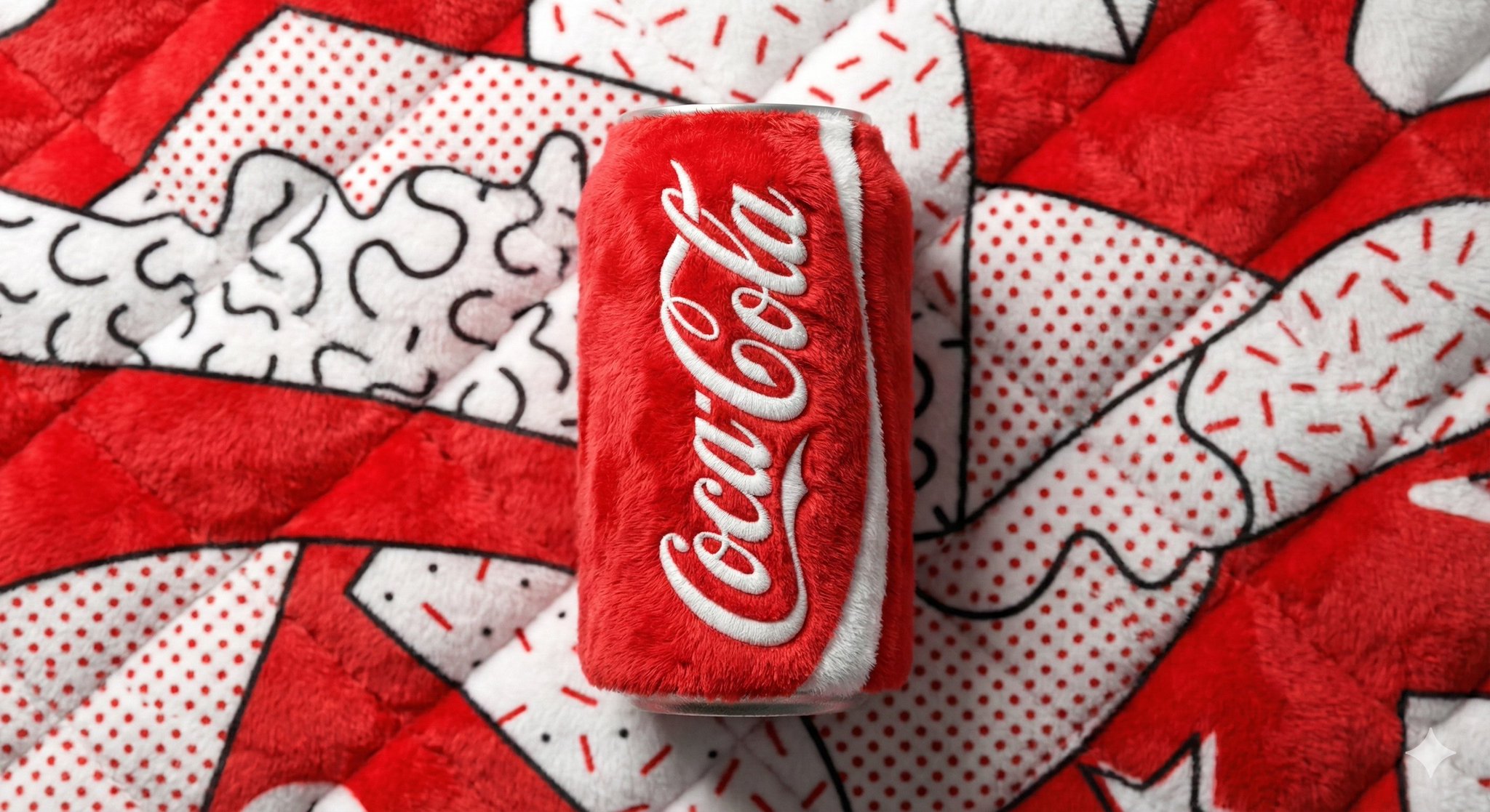Plush Beverage Can Mockup