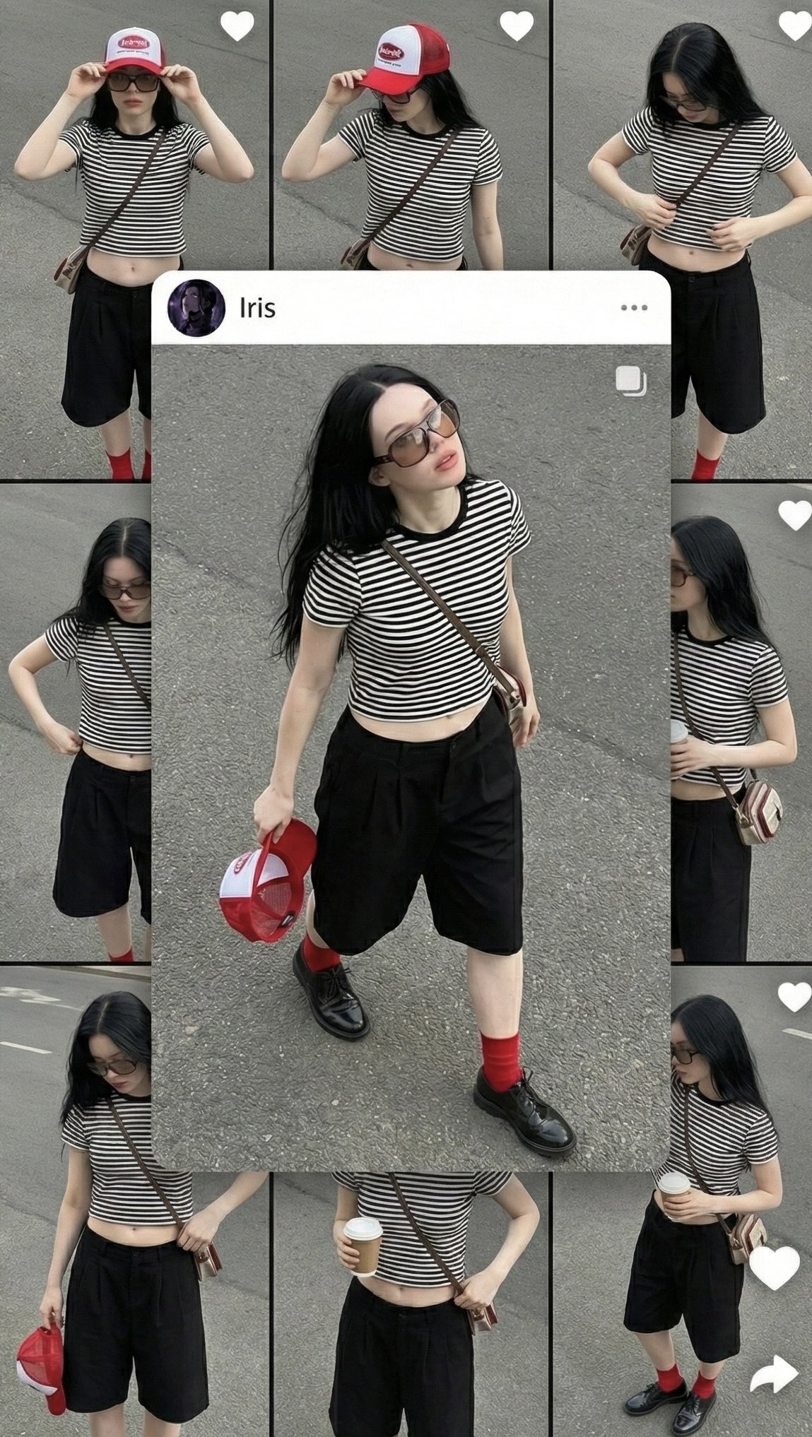Streetwear Social Grid Collage
