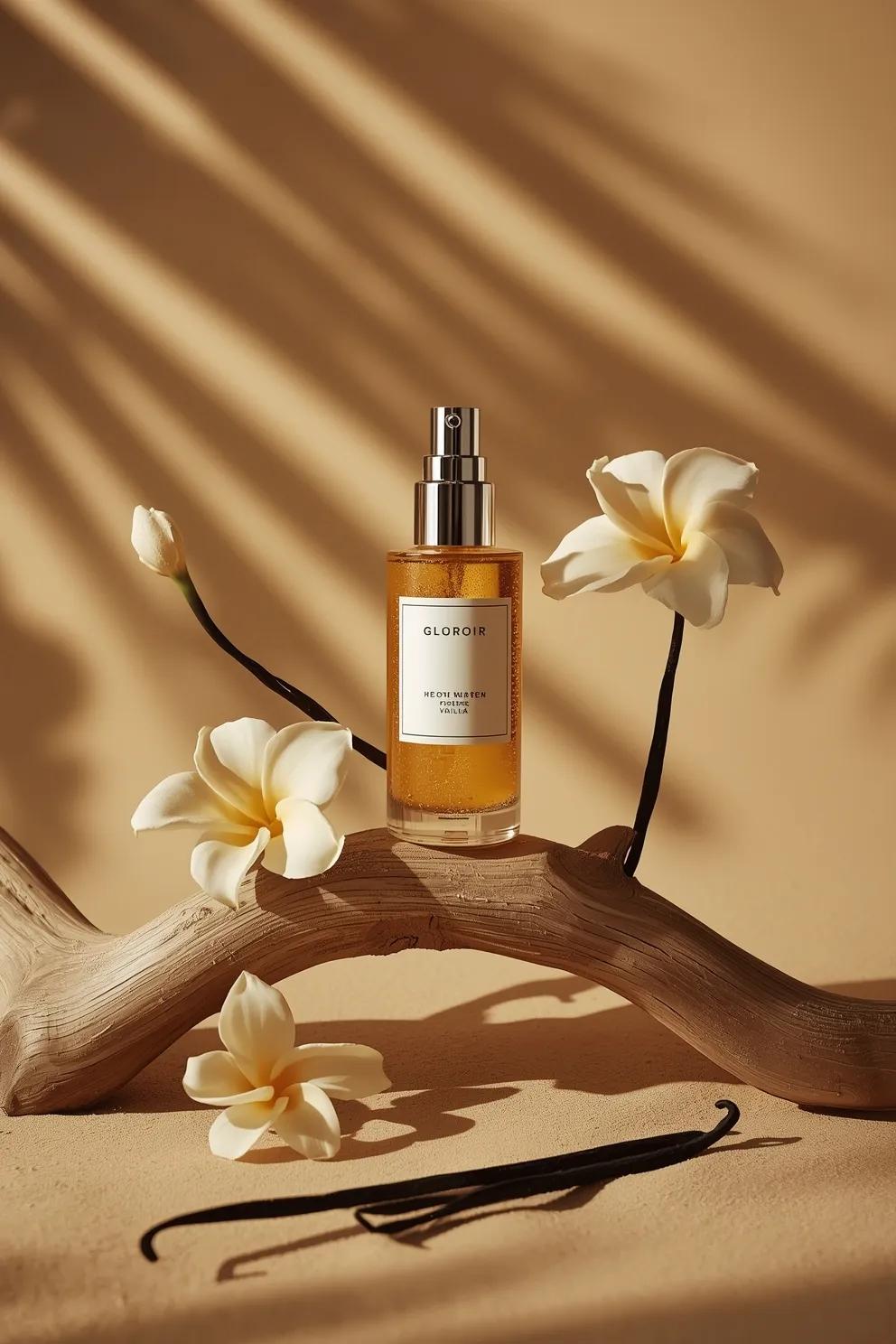 Amber Serum Bottle Ad