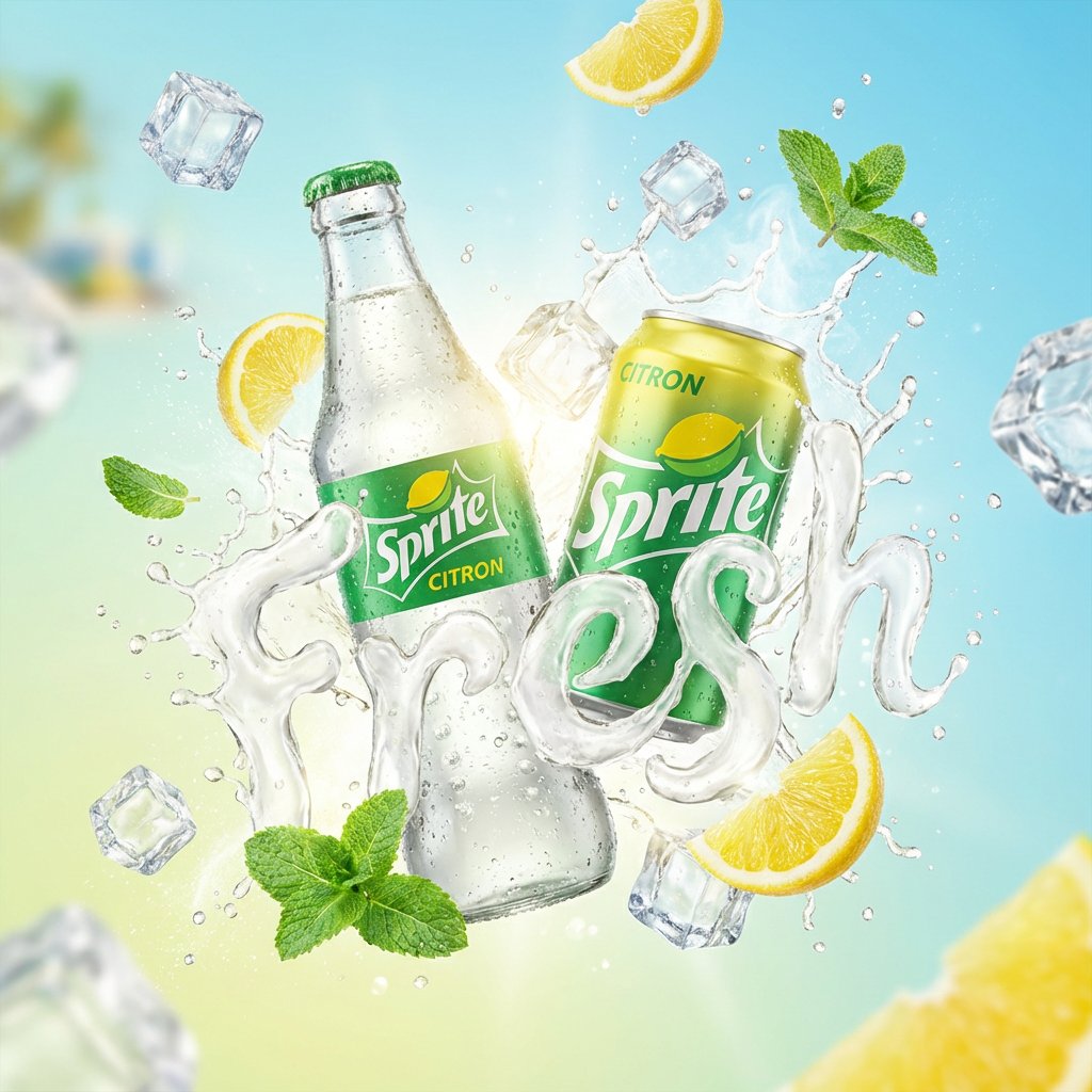 Sprite Lemon Splash Ad