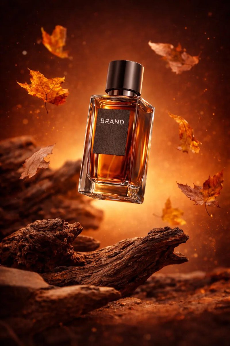 Autumn Amber Perfume Ad