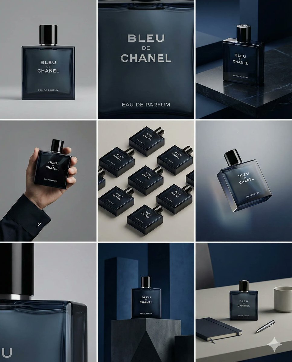 Luxury Product Storyboard Grid