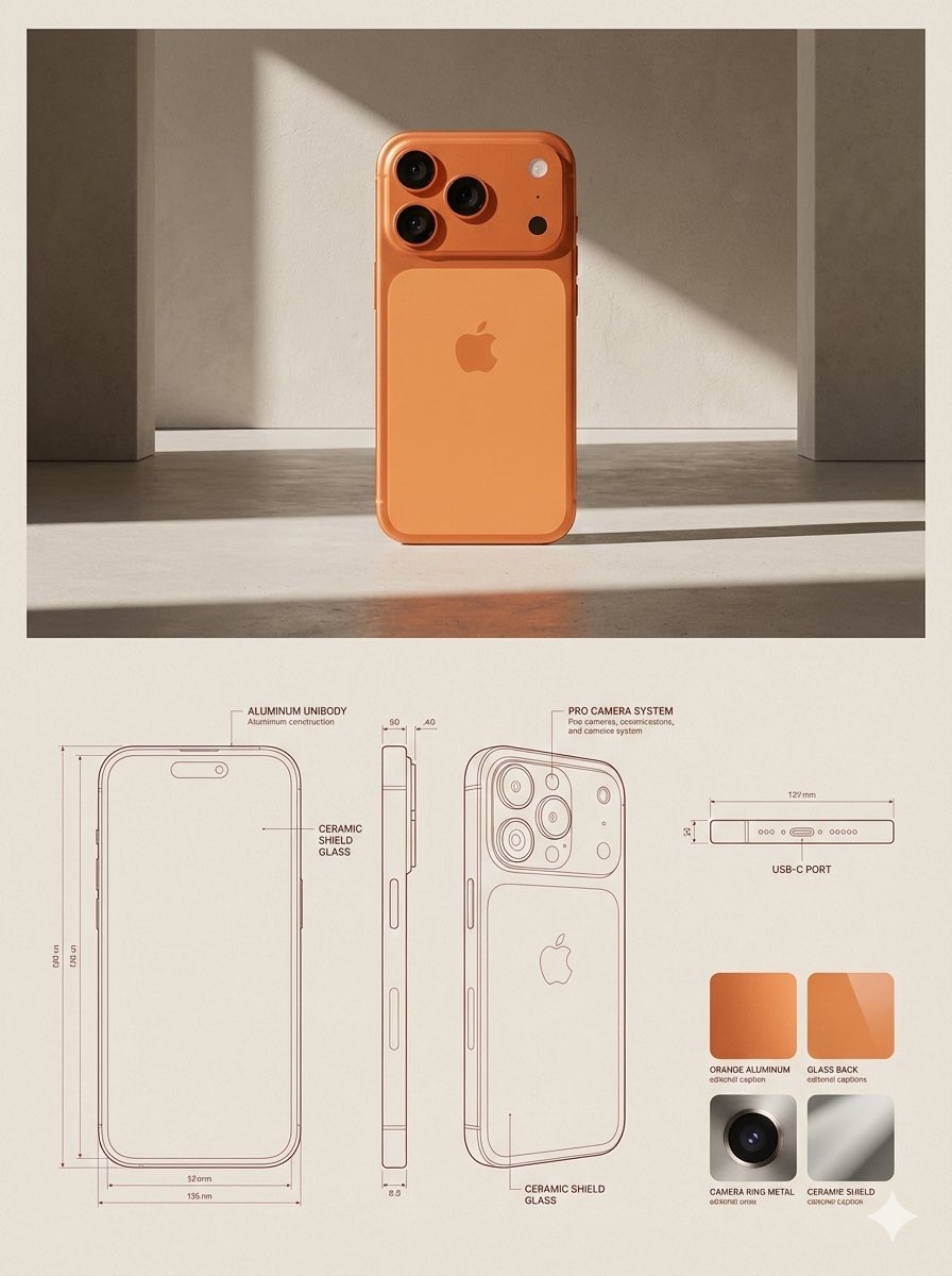 Product Spec Poster Layout