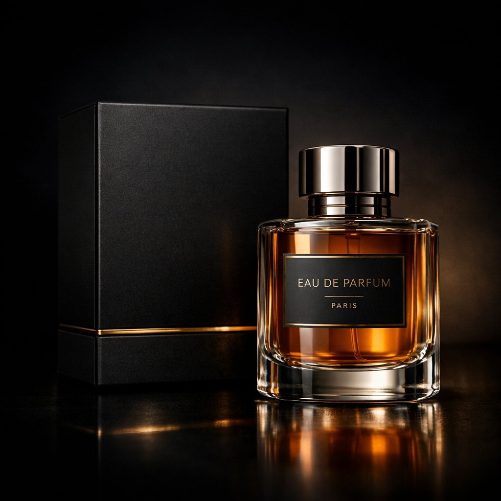 Amber Perfume Studio Shot