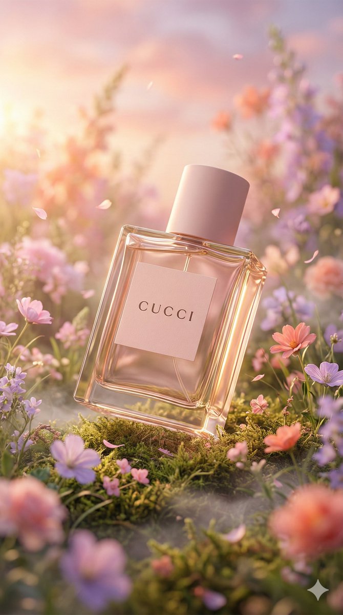 Luxury Perfume Meadow Ad