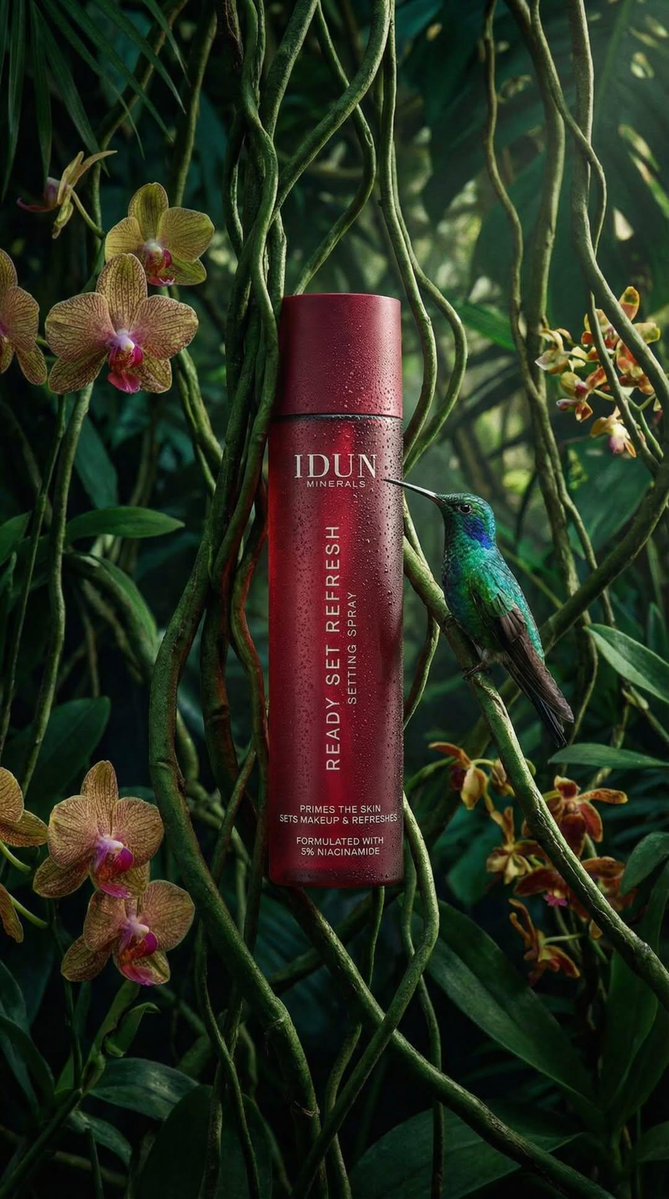 Botanical Cosmetic Spray Ad