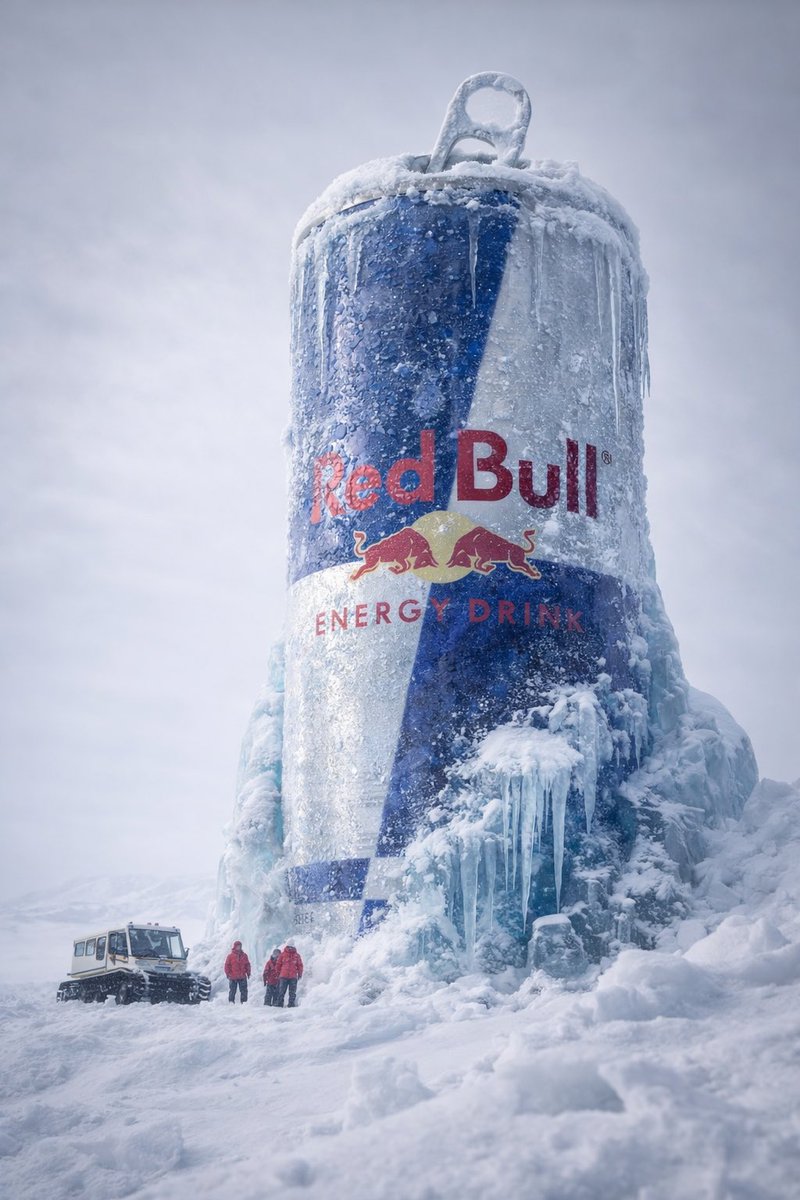 Frozen Energy Drink Monolith