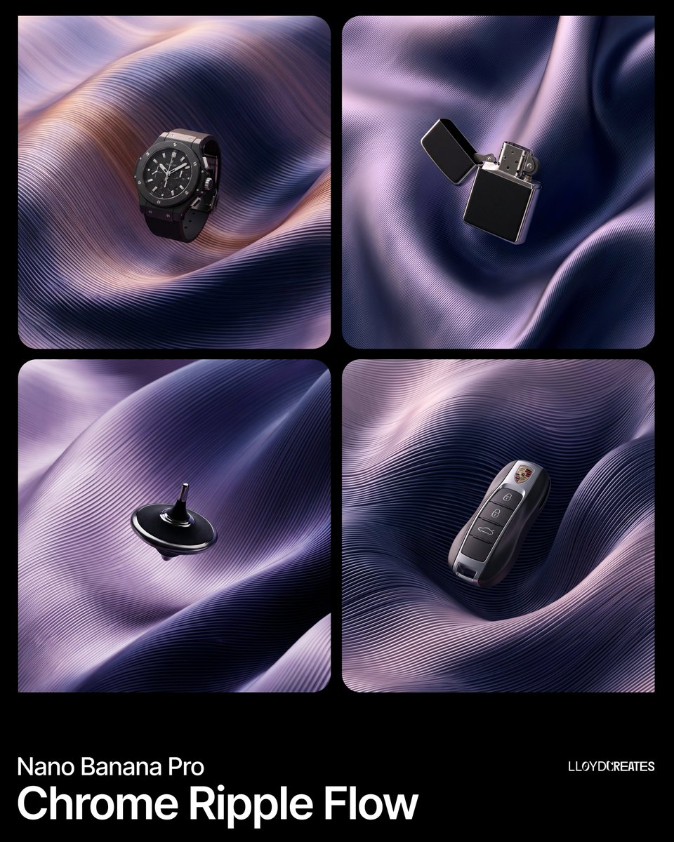 Chrome Ripple Product Ad