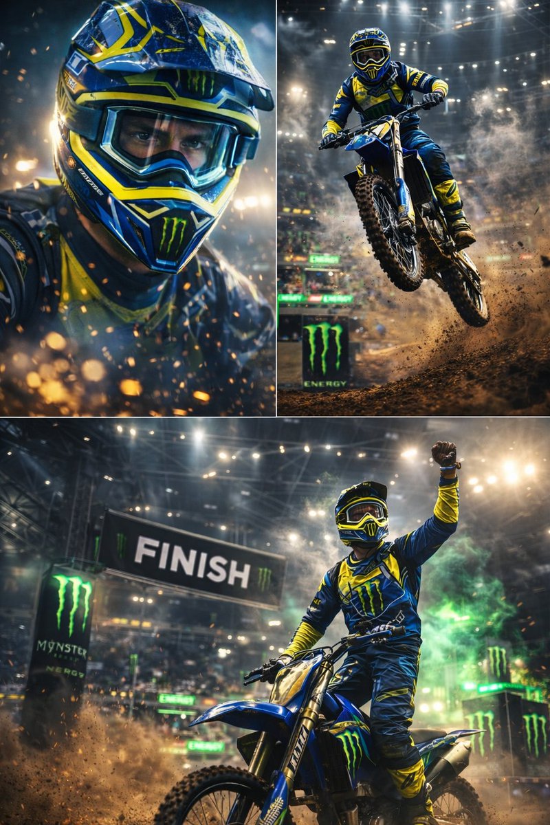 Motocross Championship Poster
