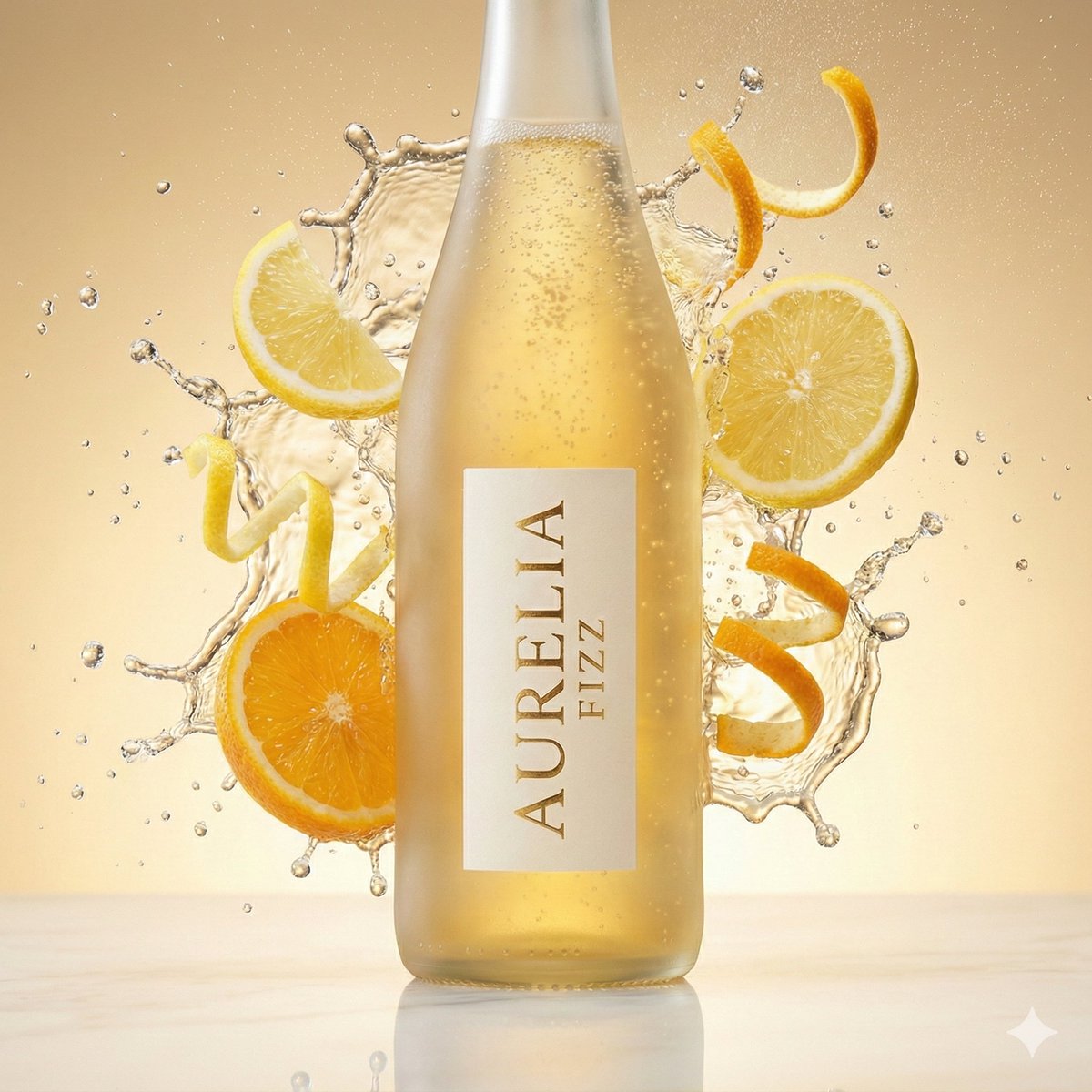 Citrus Tonic Bottle Ad