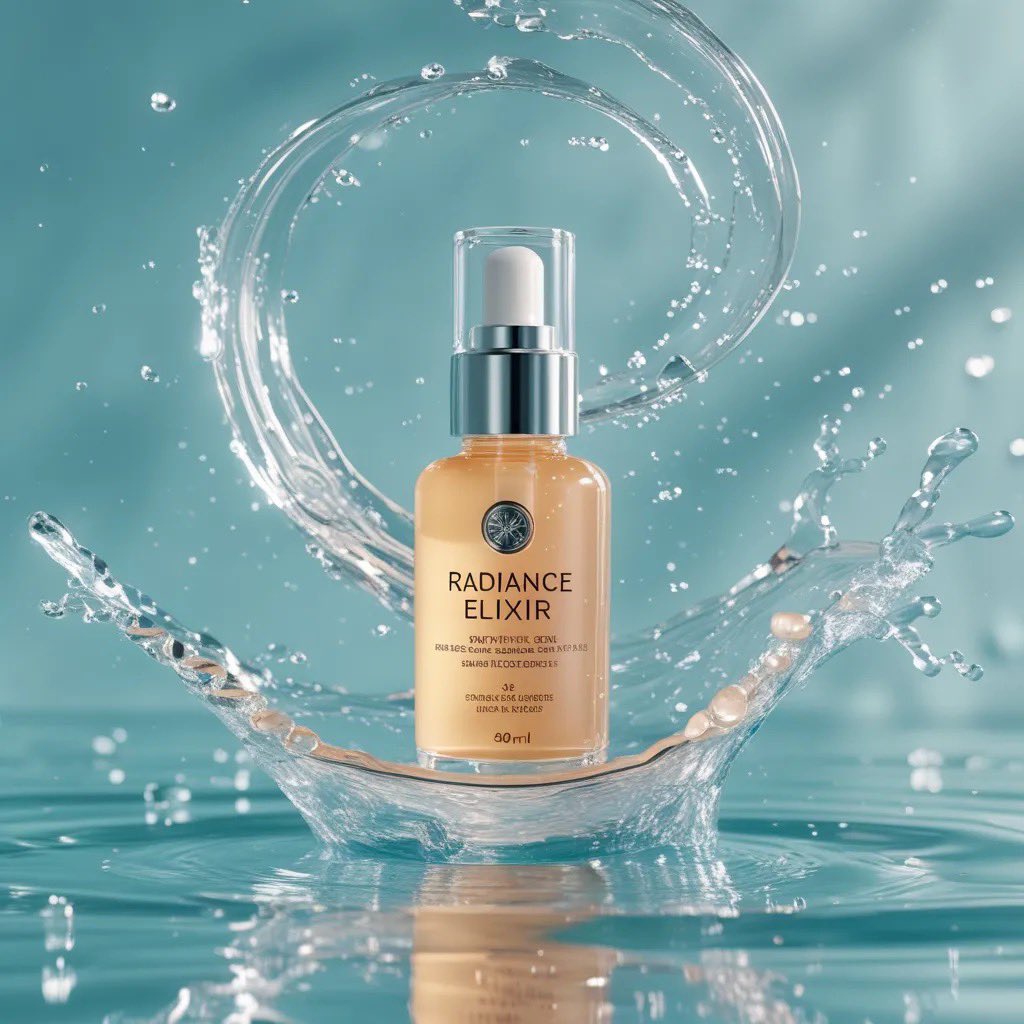 Luxury Skincare Water Splash