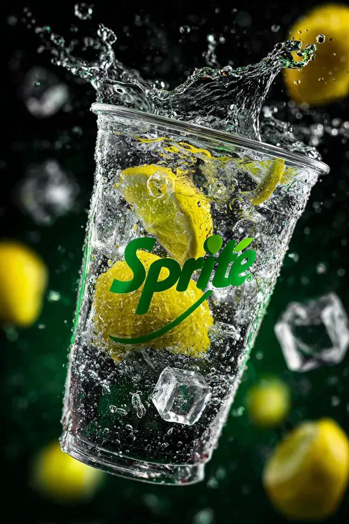 Lemon-Lime Soda Splash Ad