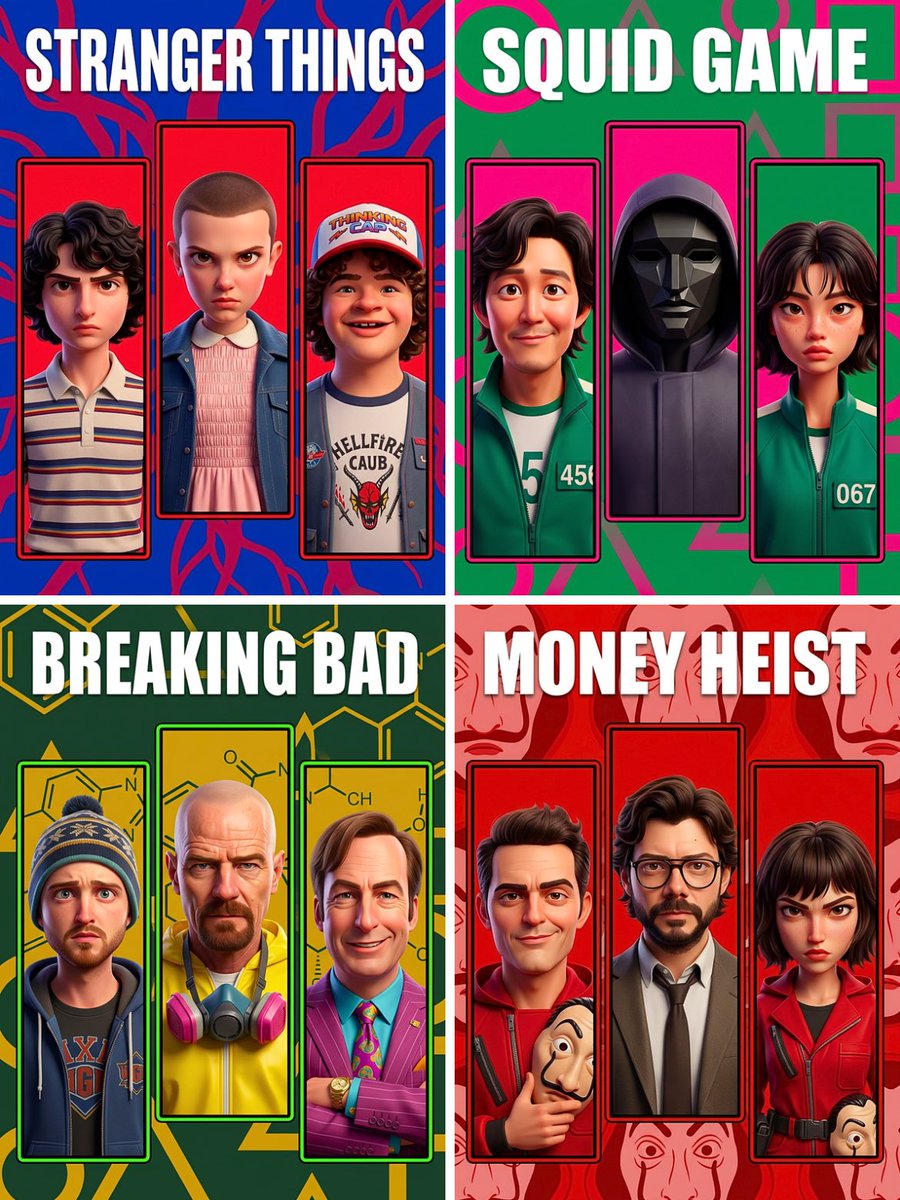 Pixar TV Show Character Poster