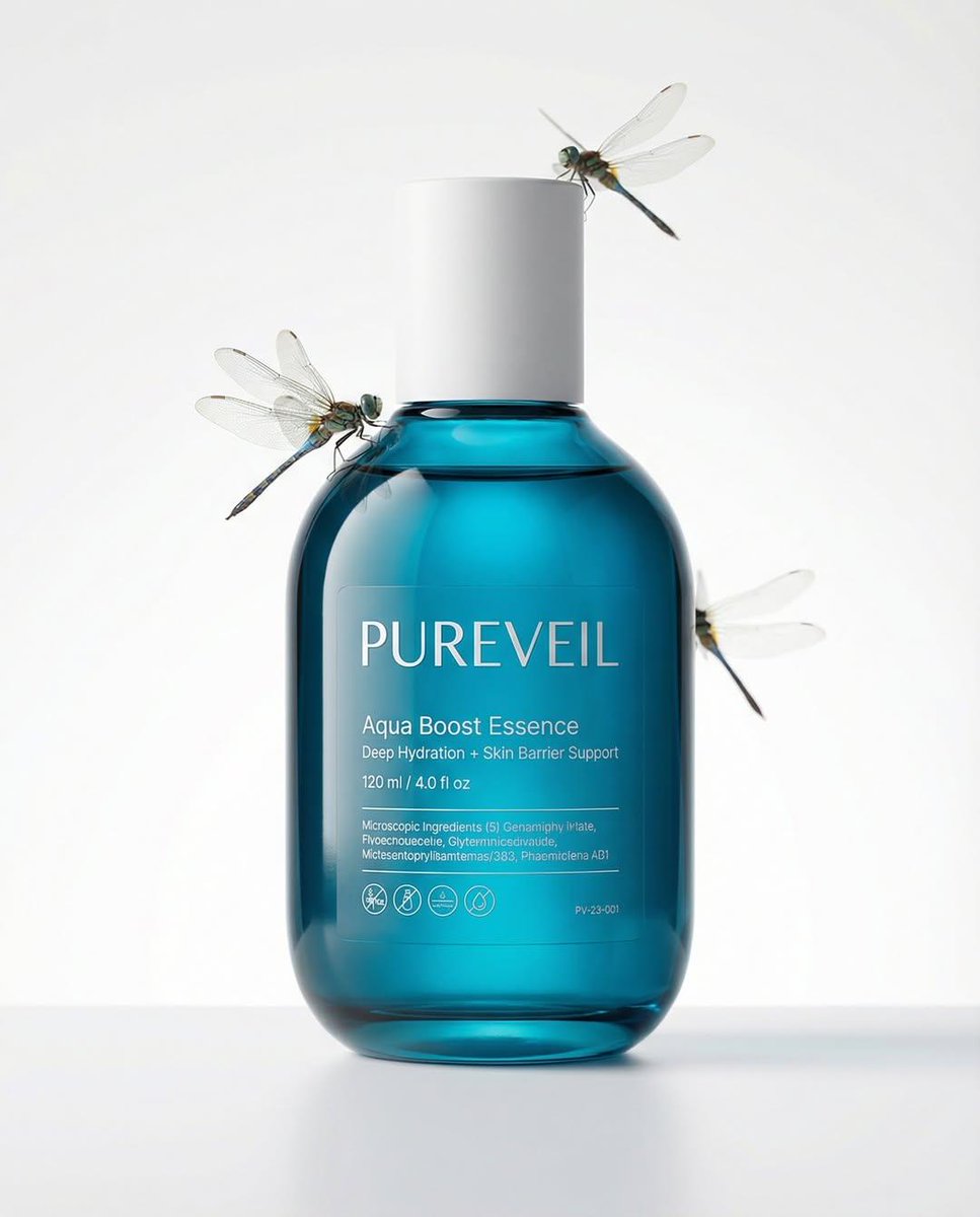 Dragonfly Skincare Bottle