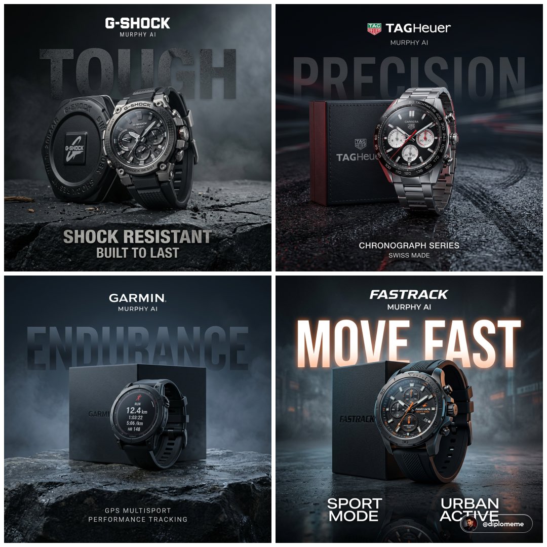 Racing Watch Product Ad