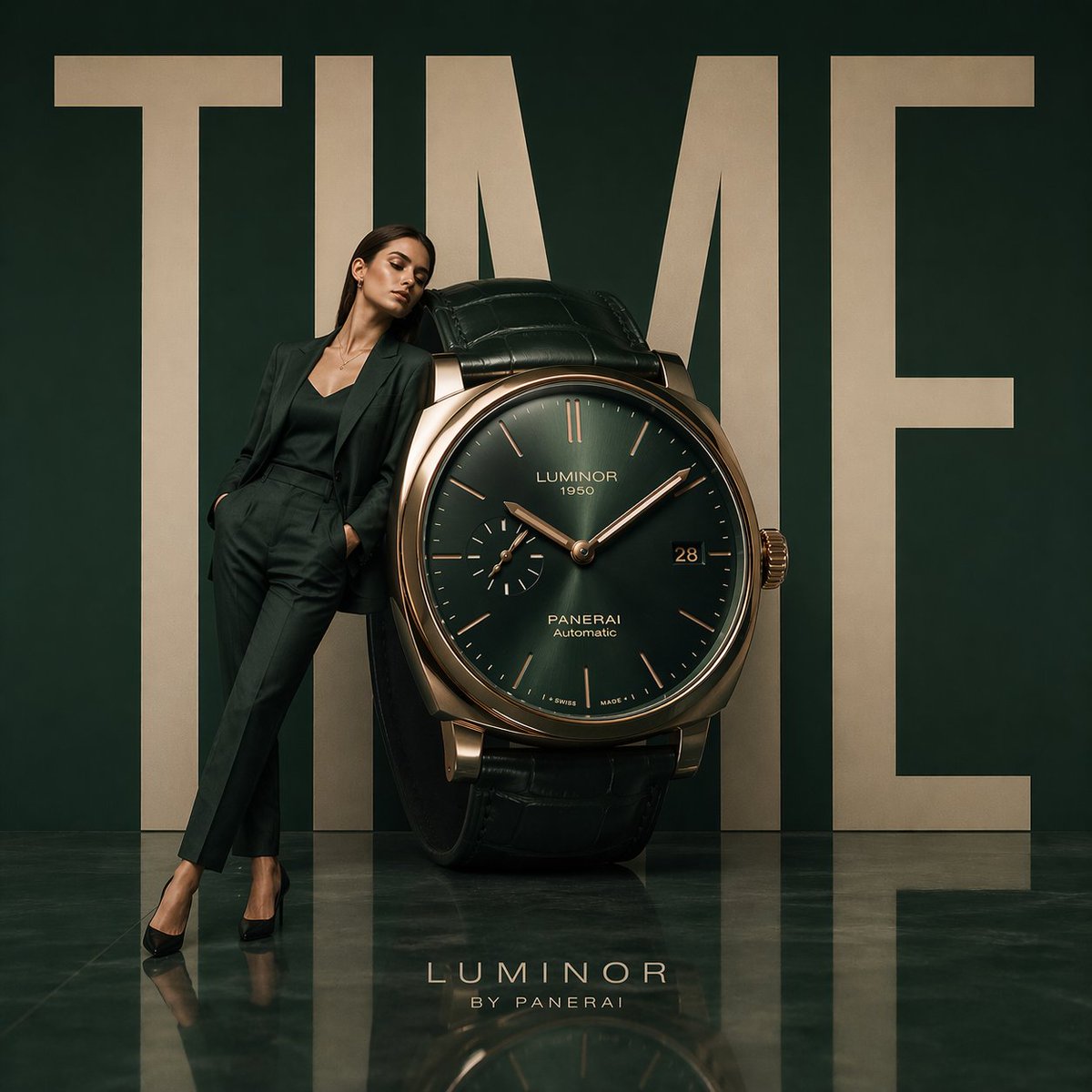 Luxury Watch Campaign Poster