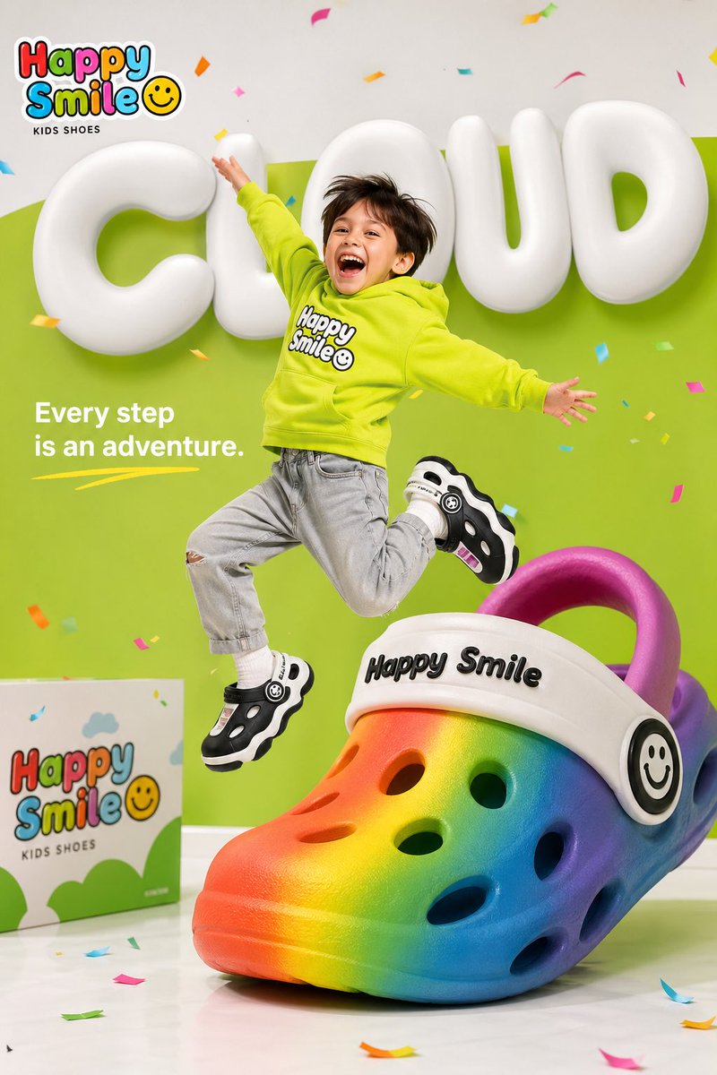 Kids Shoe Brand Ad