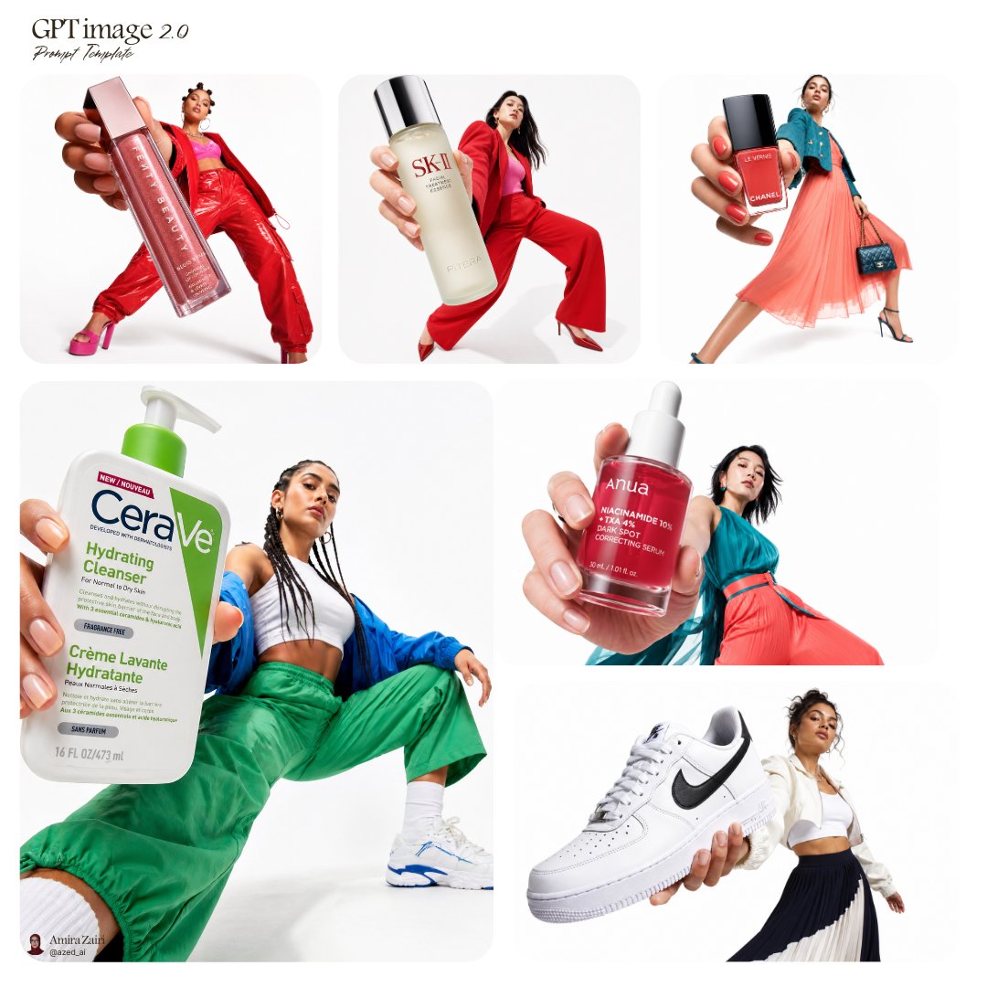 Oversized Product Fashion Ad