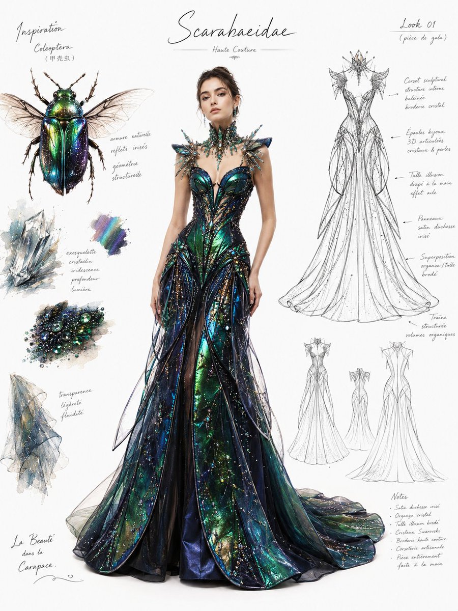 Alternate Scarab Couture Fashion Board
