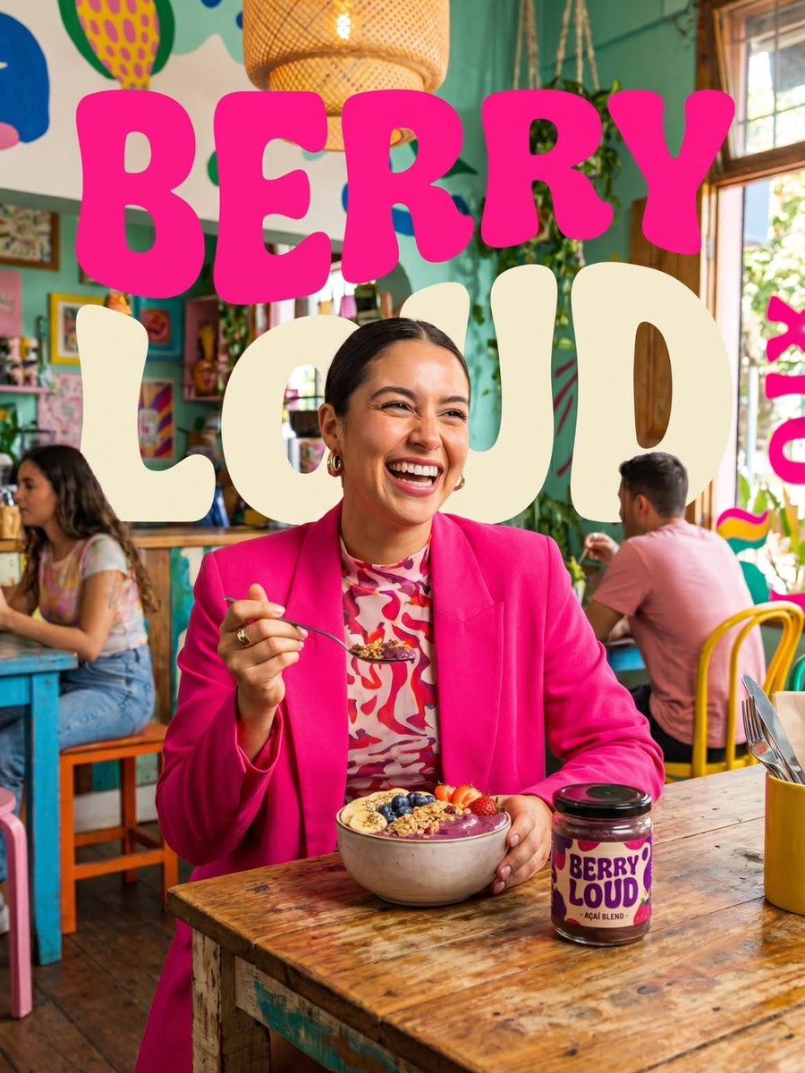 Berry Smoothie Bowl Ad