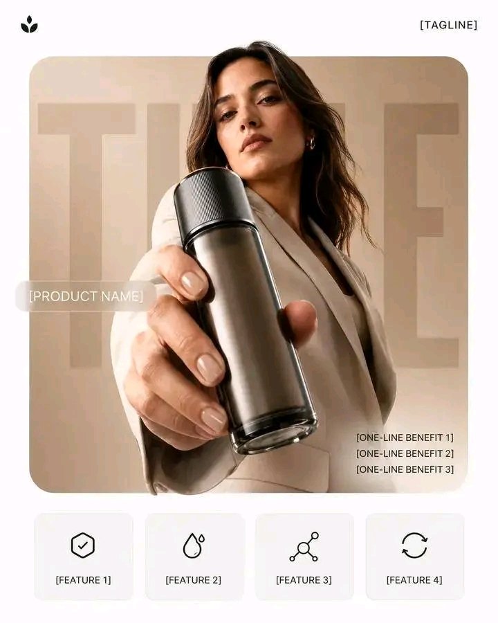 Premium Product Campaign Poster