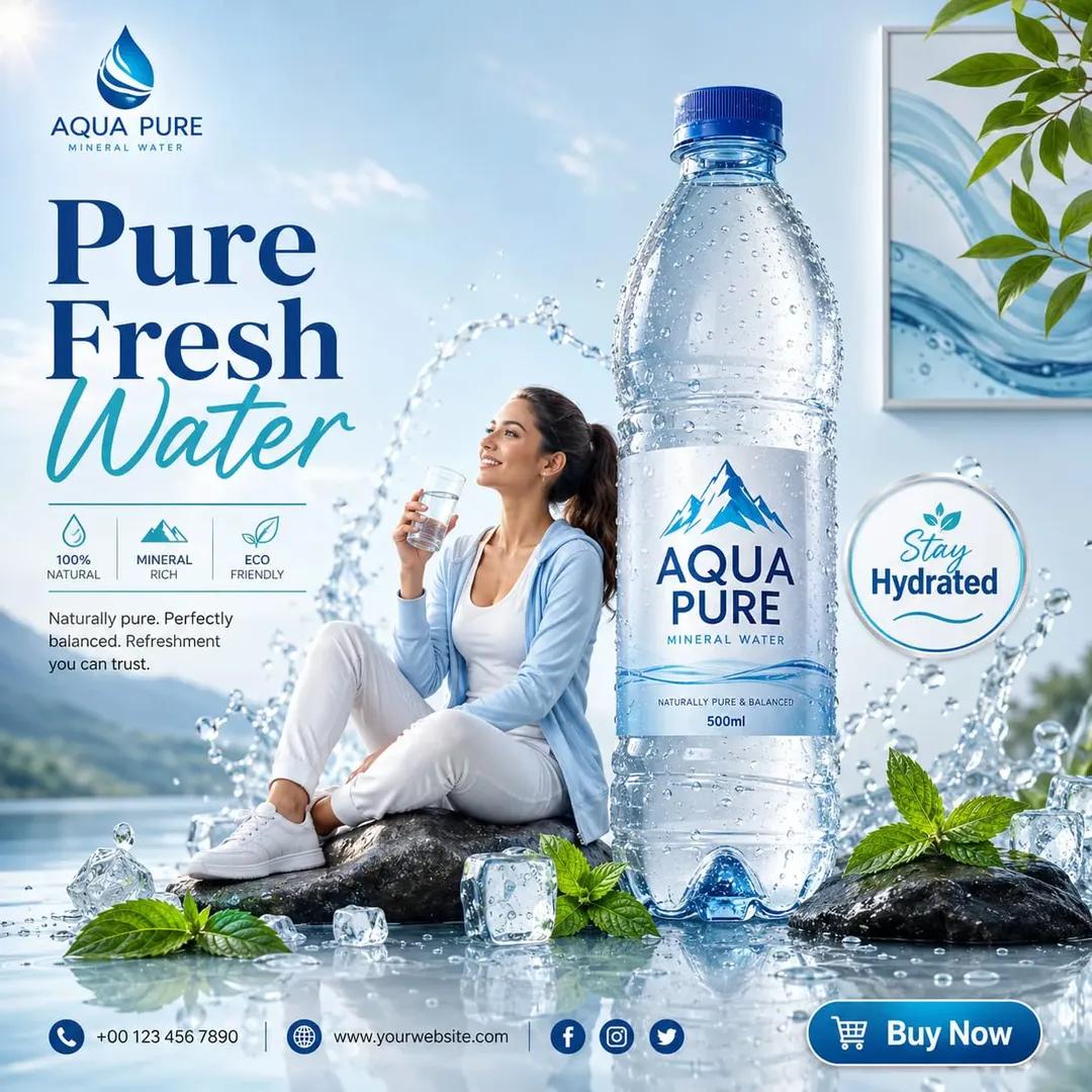 Aqua Pure Water Ad