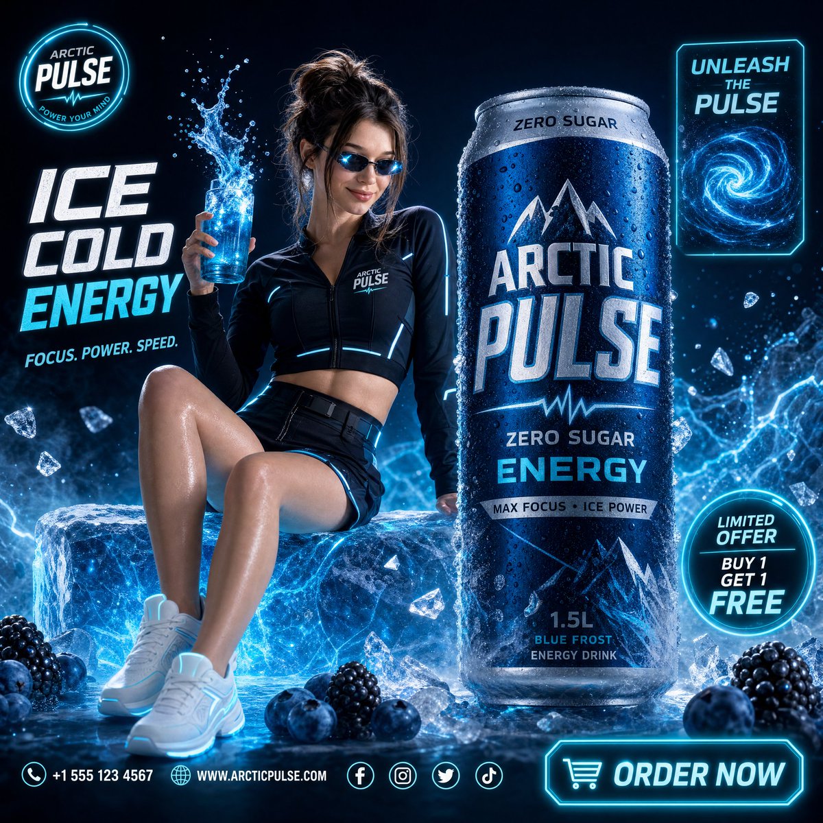 Arctic Energy Drink Ad