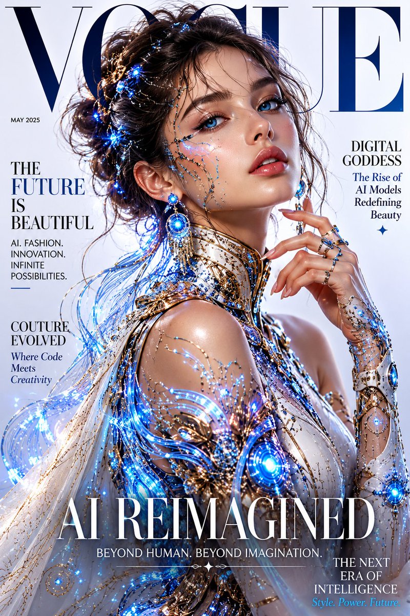 AI Vogue Cover