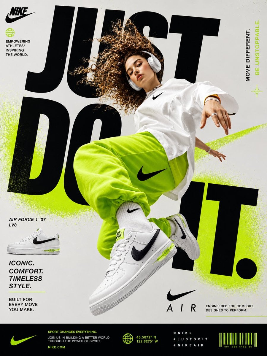 Nike Sneaker Street Poster