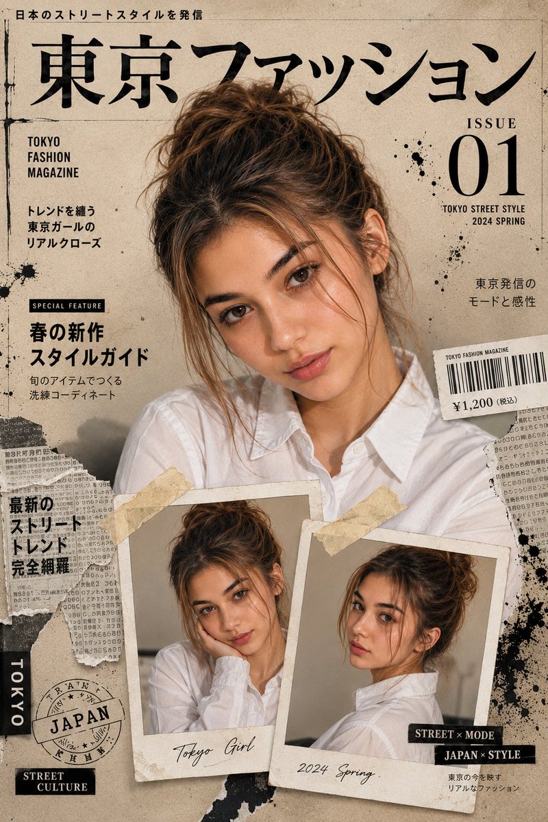 Tokyo Fashion Magazine Cover