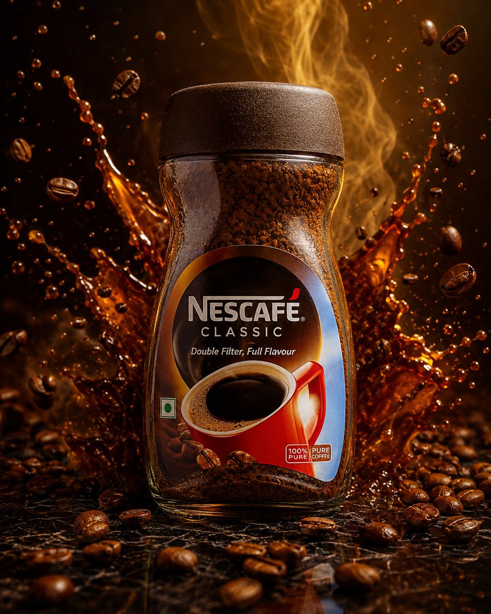 Luxury Coffee Jar Ad