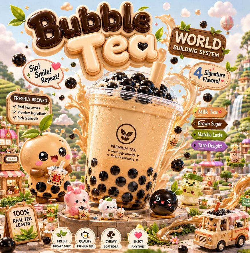 Bubble Tea Brand Universe