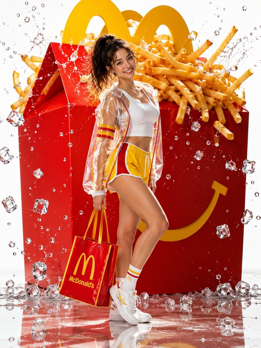 Fast Food Fashion Ad