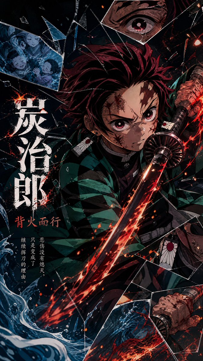 Emotional Anime Fragment Poster