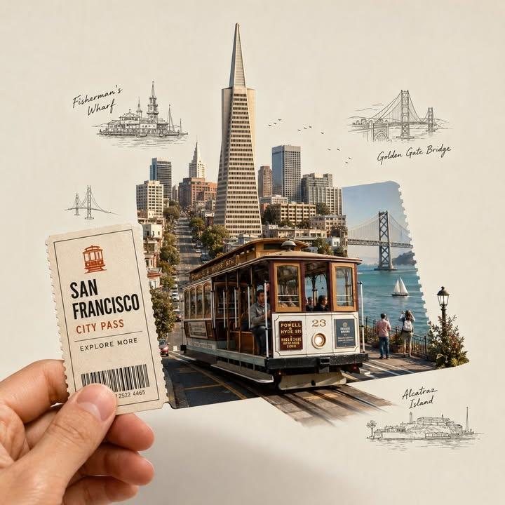 San Francisco City Pass Collage