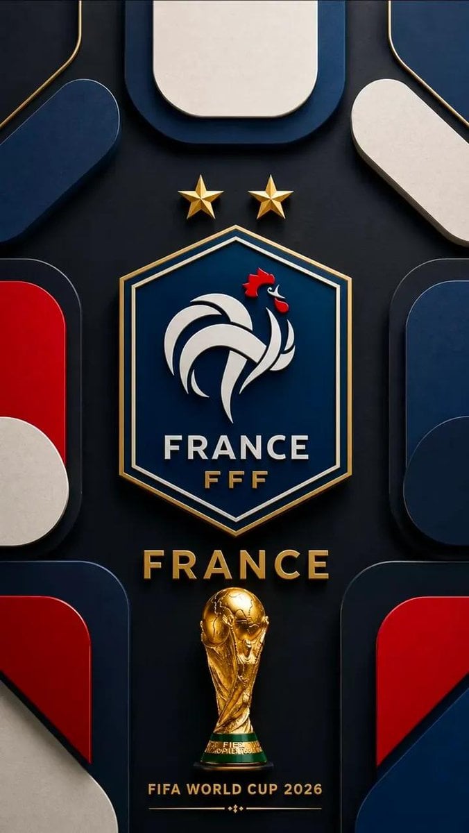 France World Cup Emblem Poster