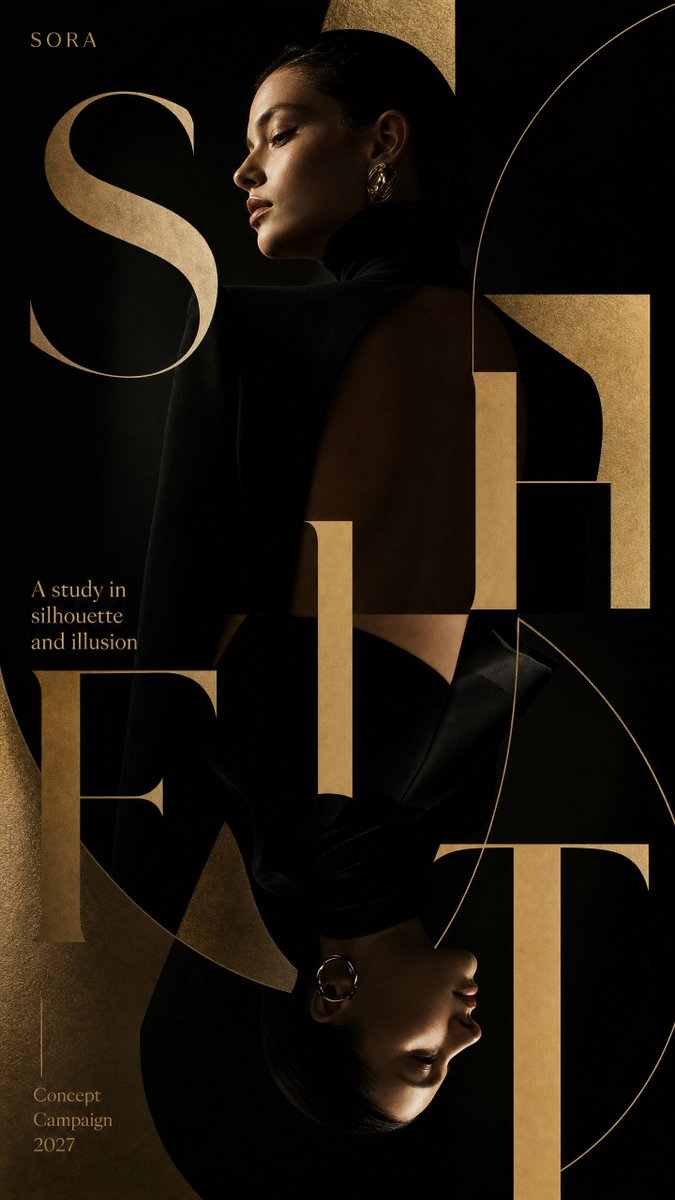 Luxury Fashion Typography Poster