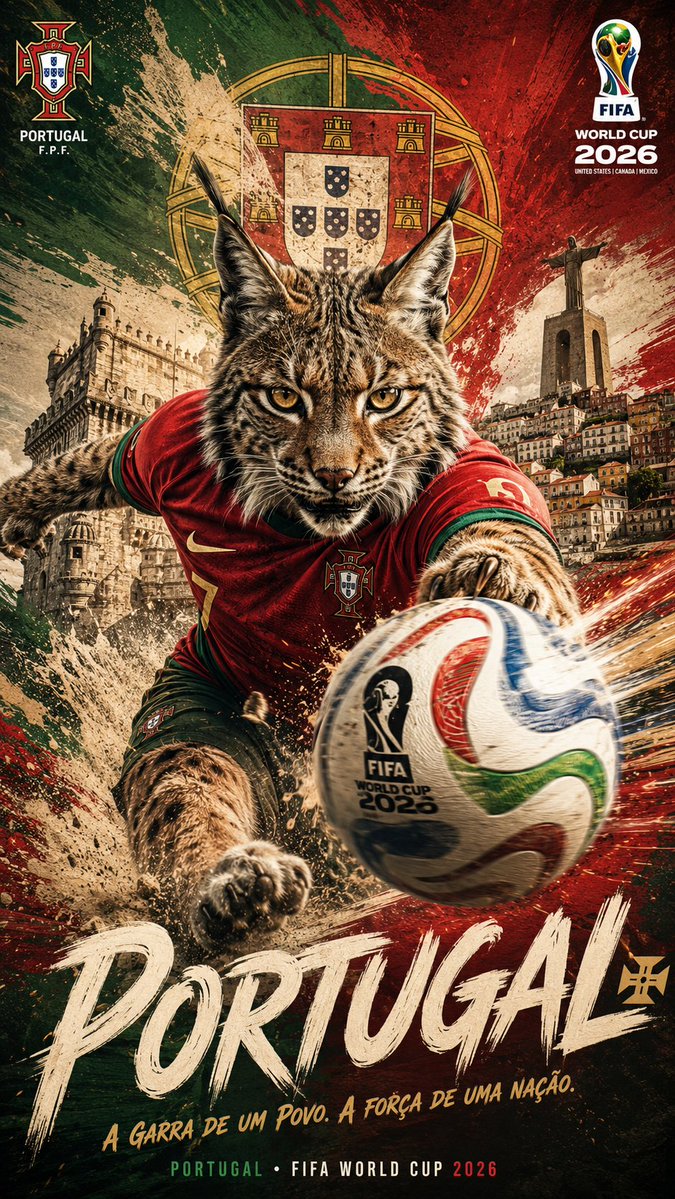 Portugal World Cup Poster