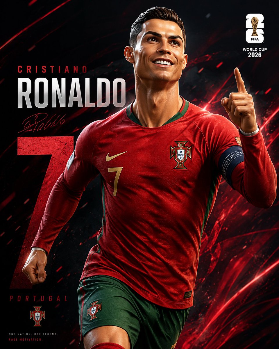 3D World Cup Football Poster