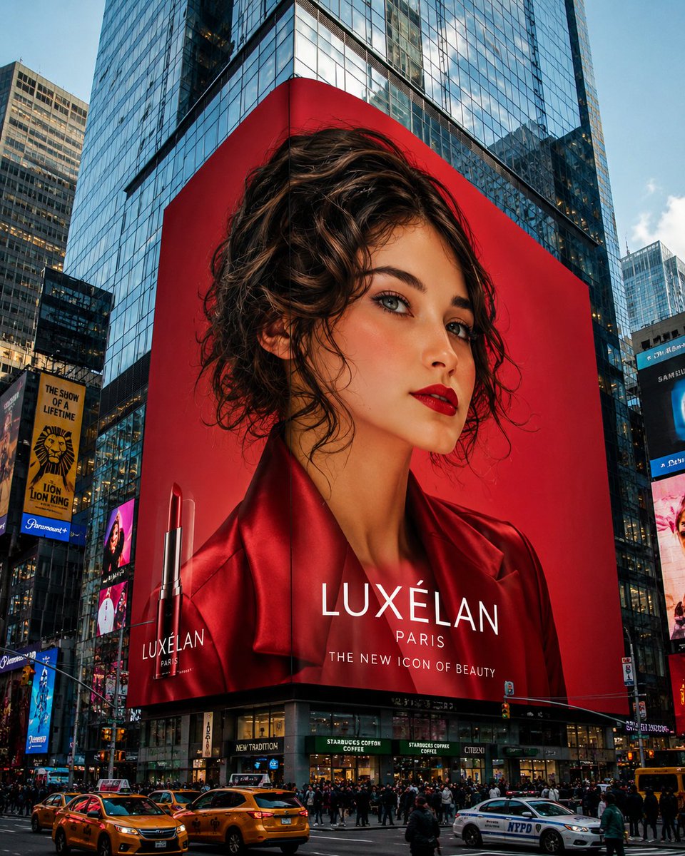 Luxury Beauty Billboard Campaign