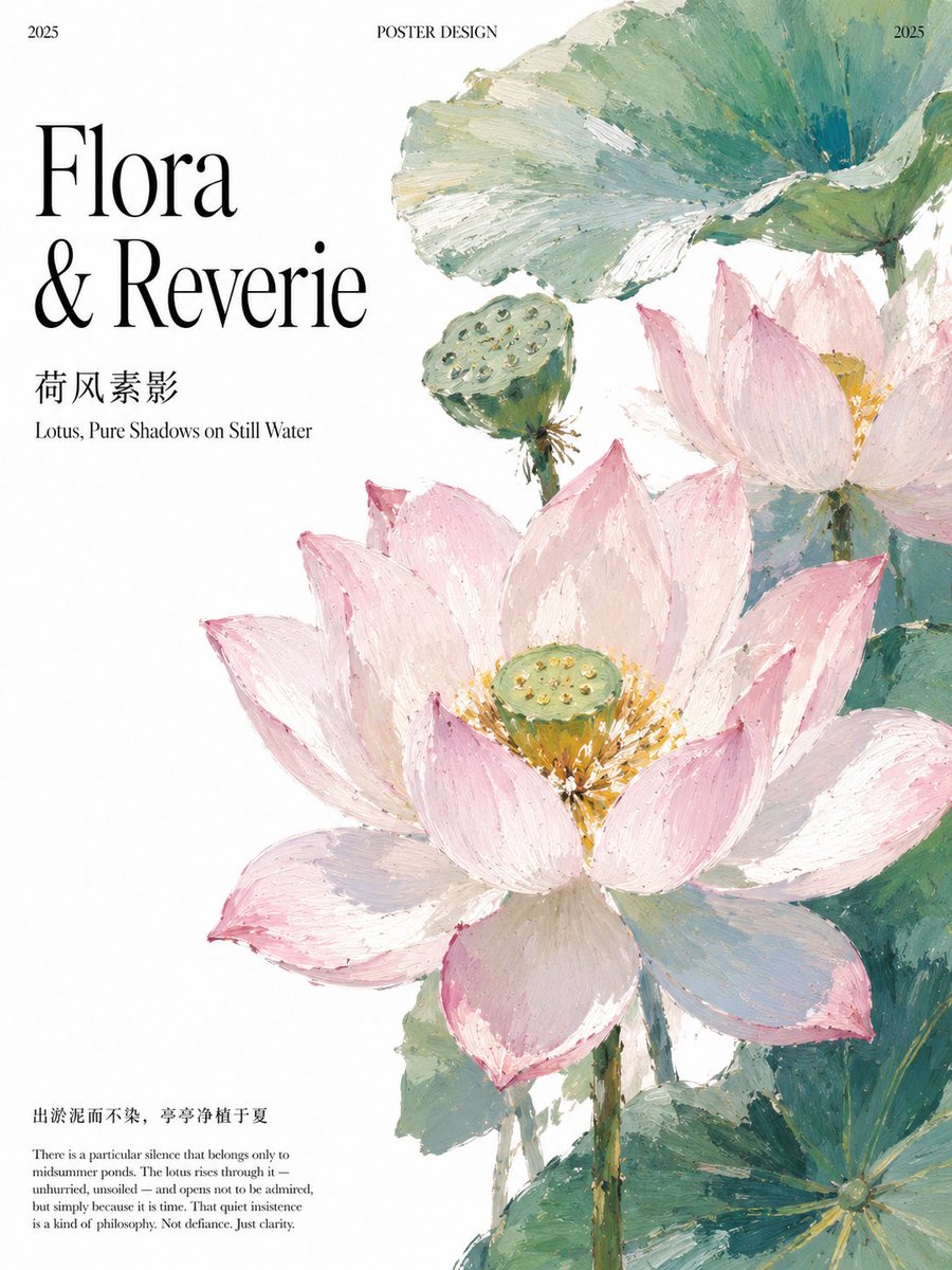 Lotus Reverie Poster