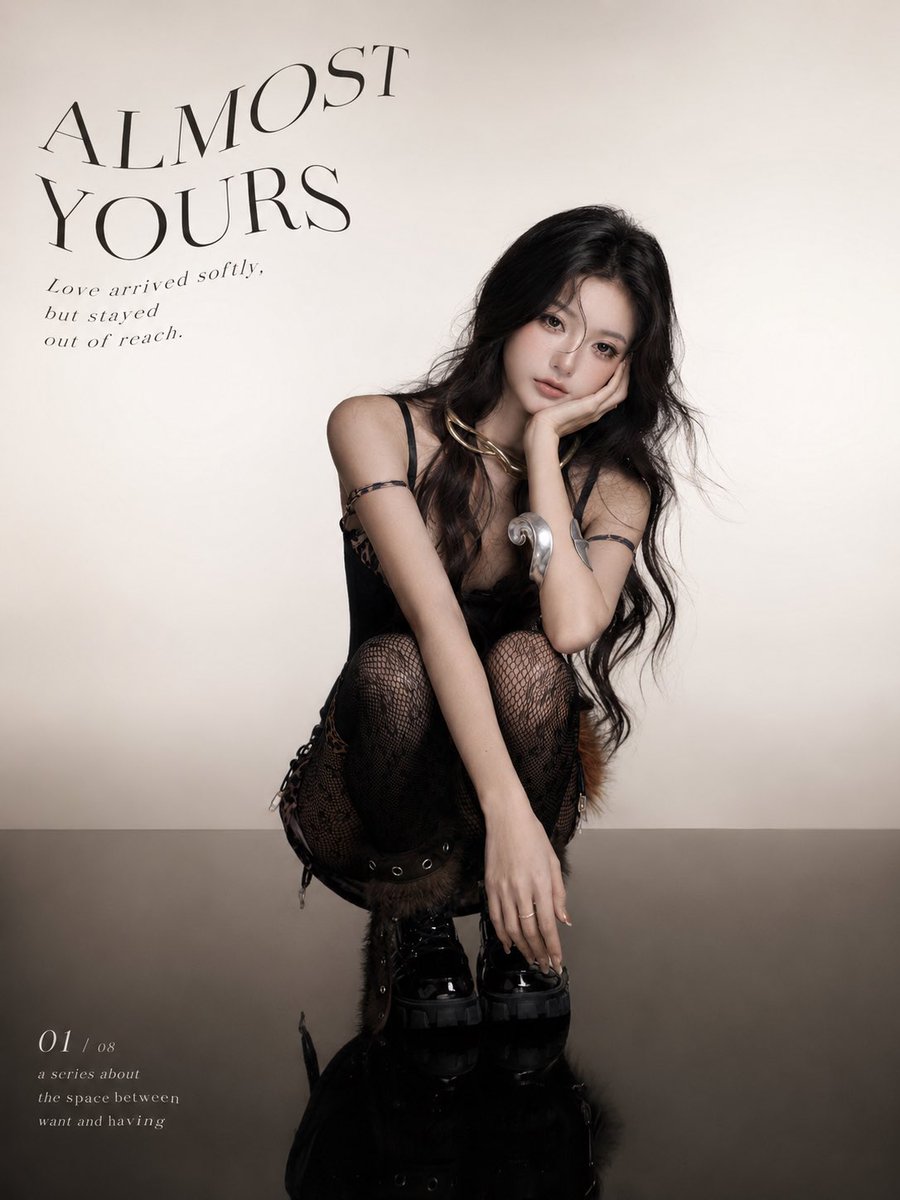Dark Leopard Fashion Editorial Poster
