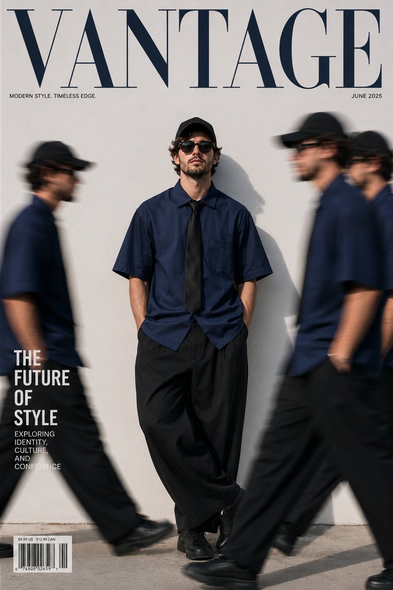 Motion-Blur Fashion Cover