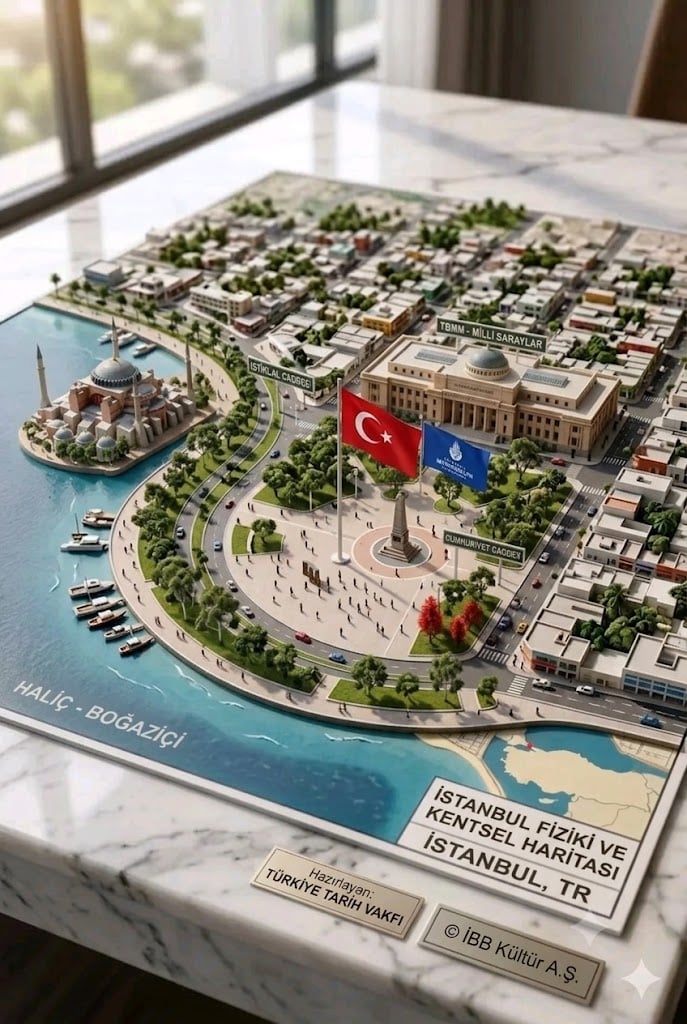 Istanbul Miniature City Model