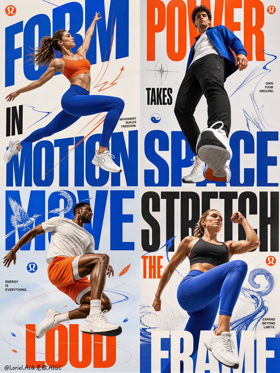 Four-Panel Motion Campaign Poster