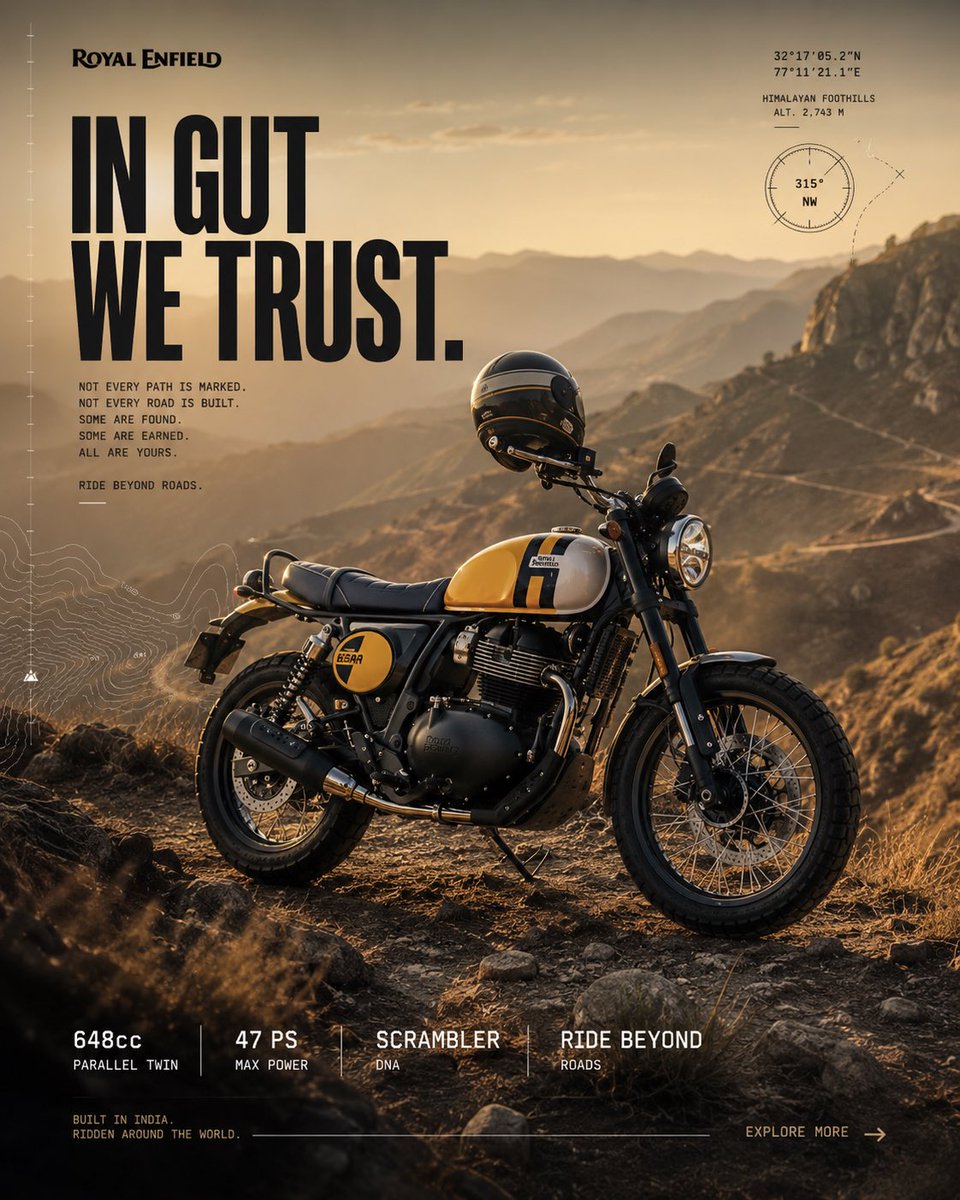 Adventure Motorcycle Campaign