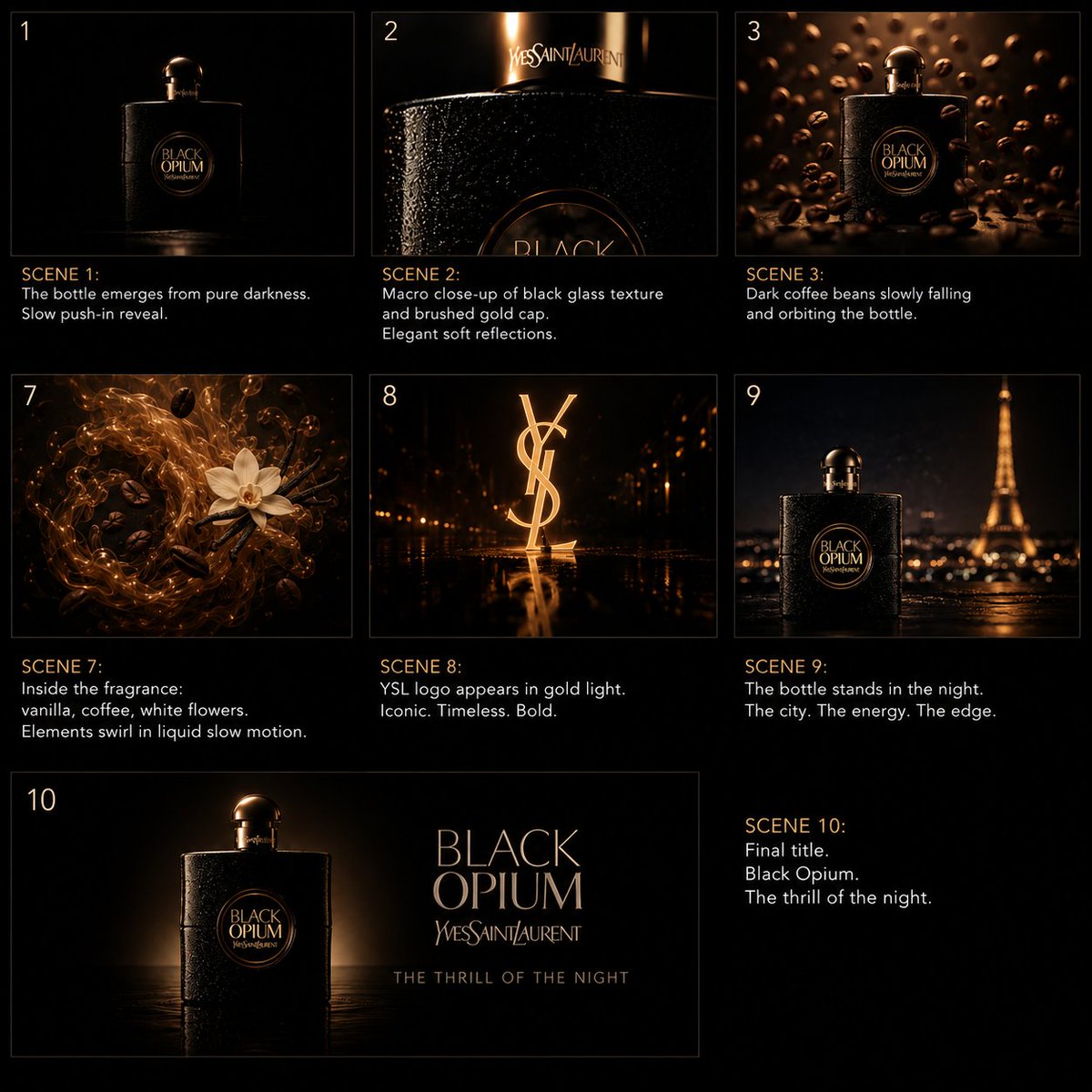 Black Opium Perfume Ad