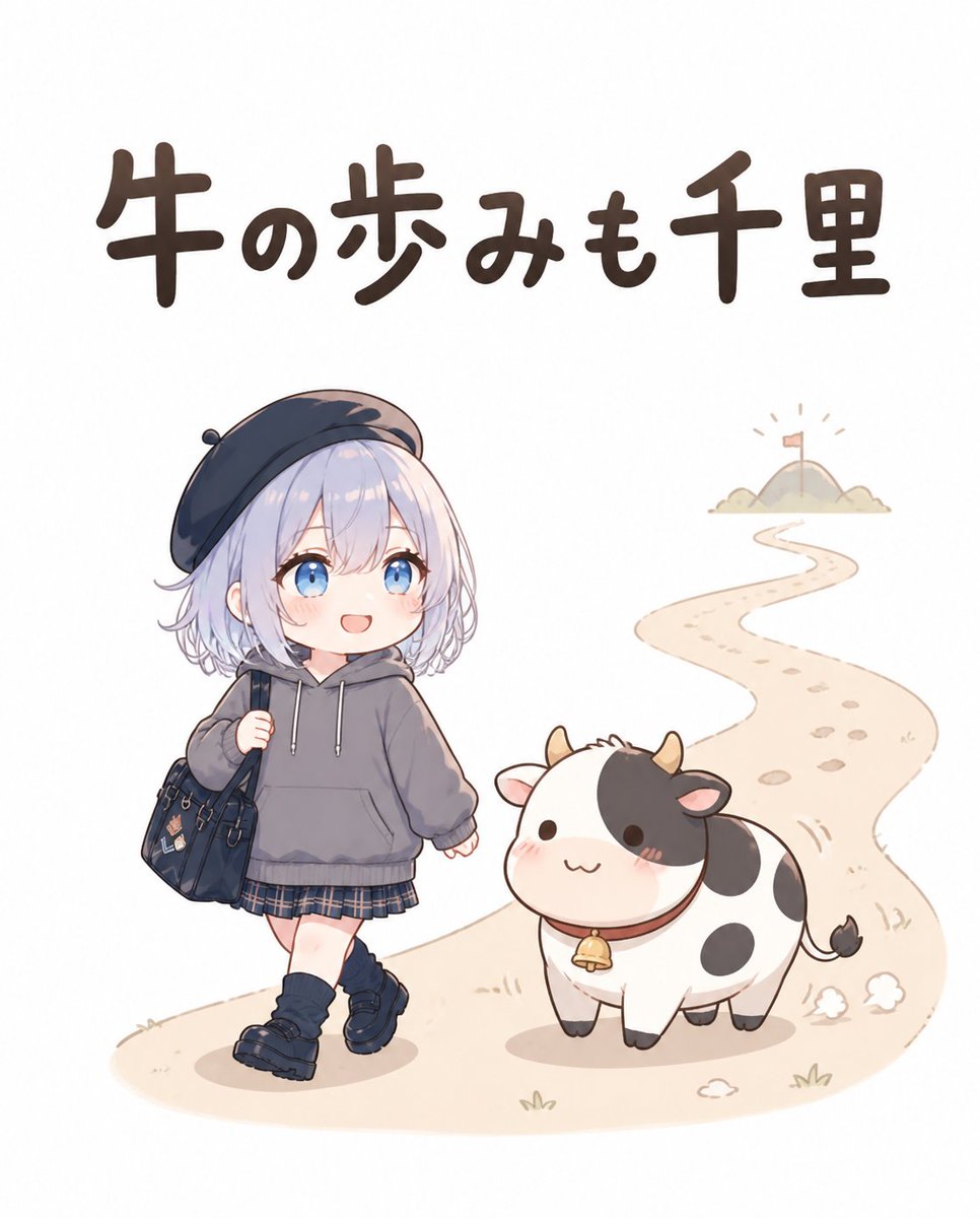 Slow and Steady Chibi Poster
