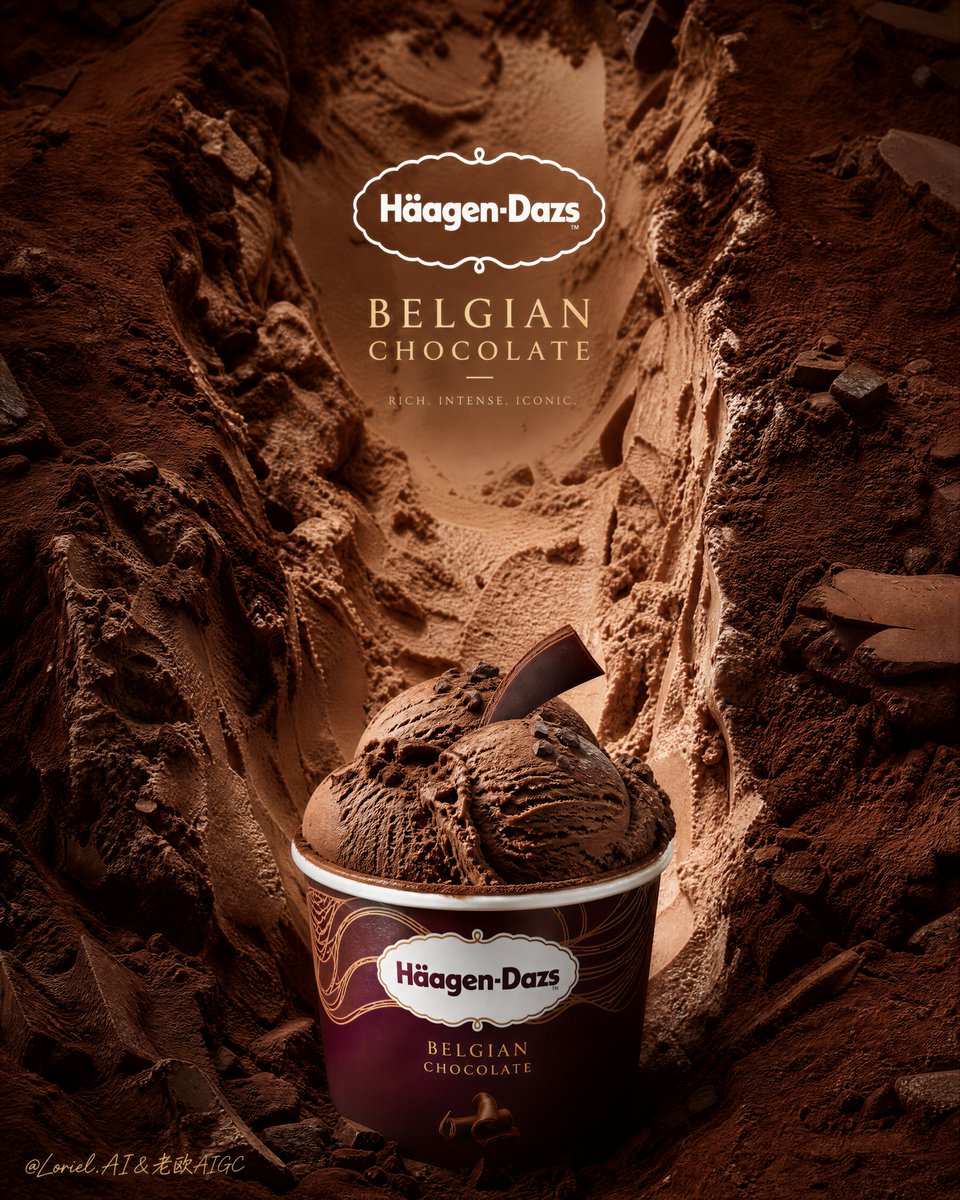 Chocolate Canyon Ice Cream Ad
