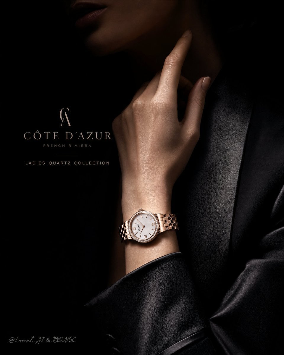 Luxury Watch Fashion Poster